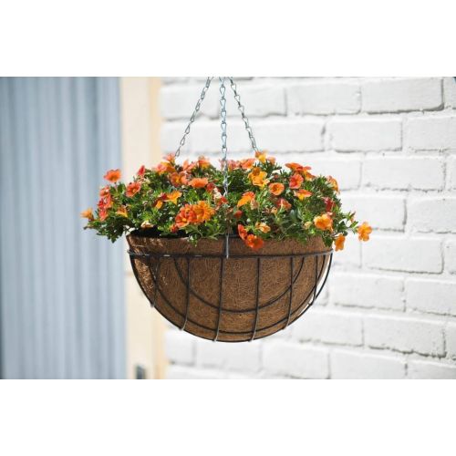 Nature hanging basket 25 cm groen - afbeelding 2