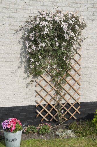 Nature houten klimrek naturel 100 x 200 cm fsc - afbeelding 2