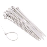 Nature kabelbinders tyraps nylon grijs 15 cm 25 stuks