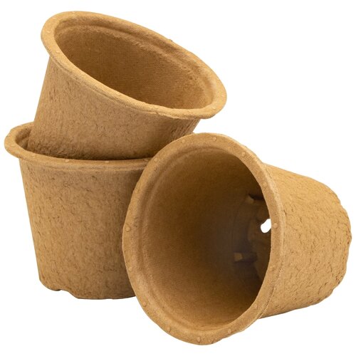 Nature kweek biopotten 10.5 cm 3 stuks - afbeelding 1