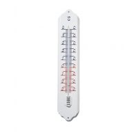 Nature muurthermometer wit - afbeelding 1