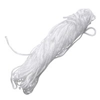 Nature nylonkoord wit 20 meter