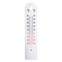 Nature thermometer plastic wit - afbeelding 1