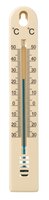 Nature thermometer polystyreen bruin