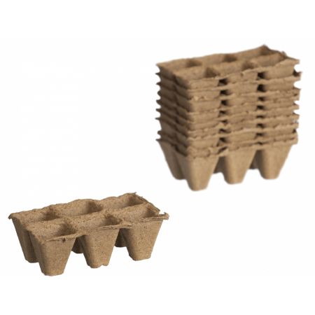 Nature turfpottrays 5x5x5 cm - afbeelding 1