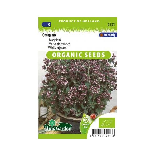 Oregano zaden Marjolein Origanum BIO