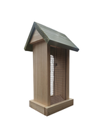 Pindahouder hout licht groen dak 28 cm