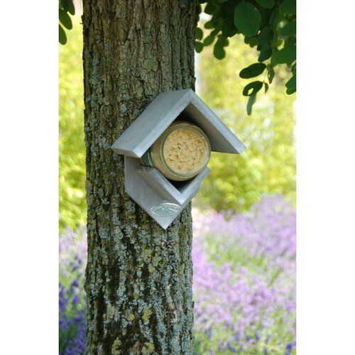 Esschert design pindakaashuis oud hout - afbeelding 3