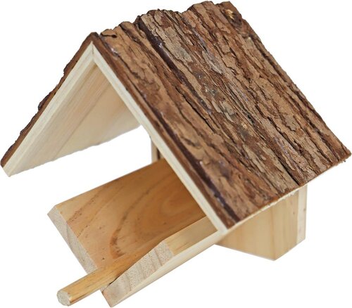 Gebr. de Boon Pindakaaspot houder houten huis