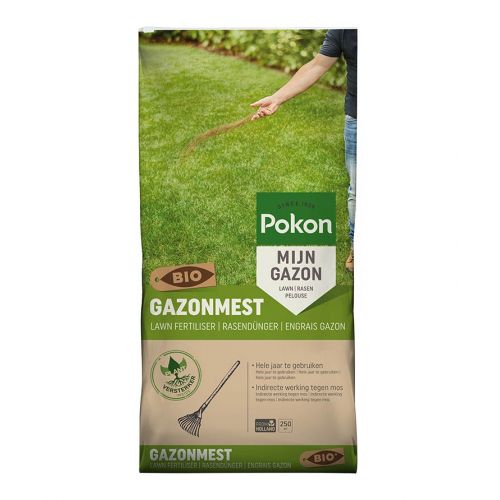 Pokon Bio gazonmest voor 250 m2