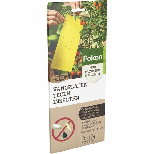 Pokon Bio insectenbestrijder vangplaten - afbeelding 1