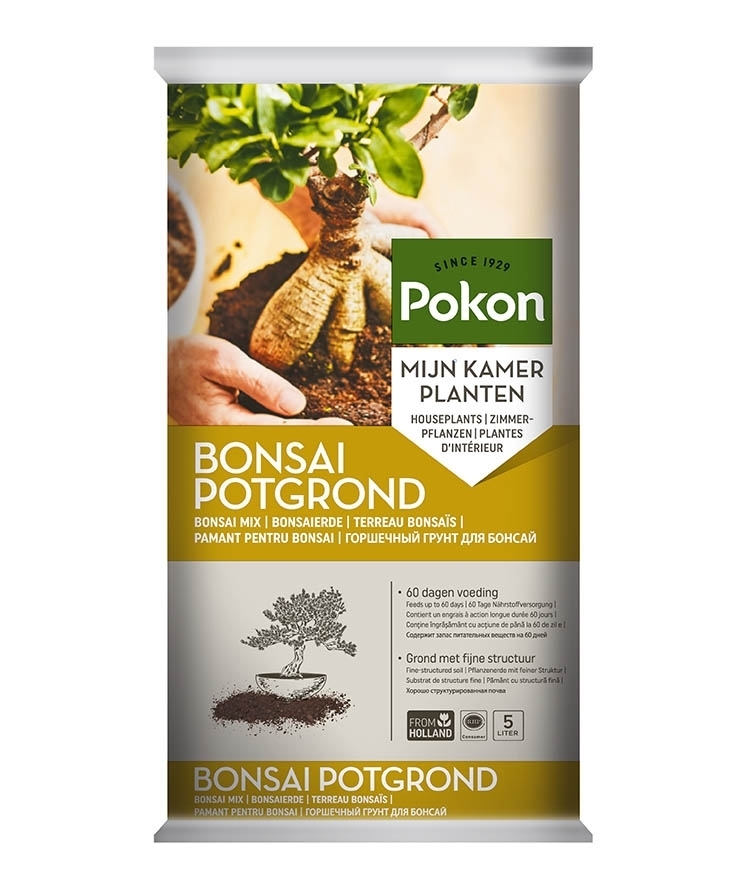 Pokon bonsai grond 5 liter Bloembollen Kopen? Goedkoop Bloembollen