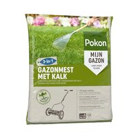 Pokon gazonmest met kalk 3-in-1 125 m2