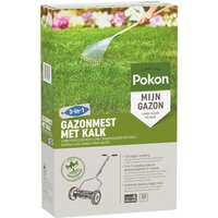 Pokon gazonmest met kalk 3-in-1 30 m2