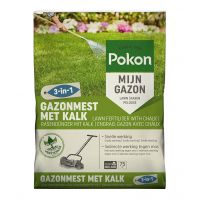 Pokon gazonmest met kalk 3-in-1 75 m2