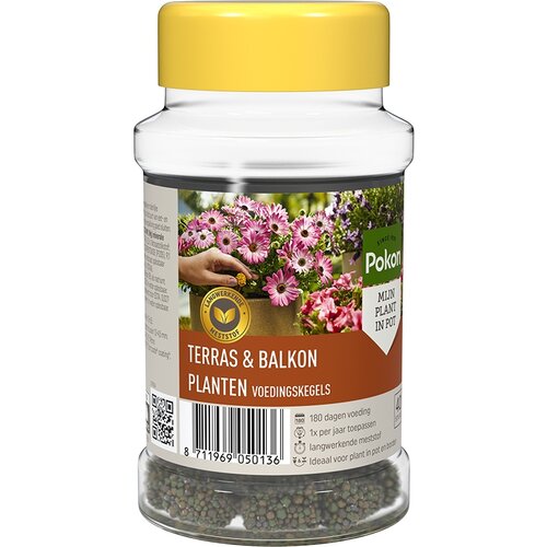 Pokon terras & balkon voedingskegels 40 stuks - afbeelding 1