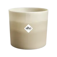 Elho colour gradient round 14 zandsteen beige