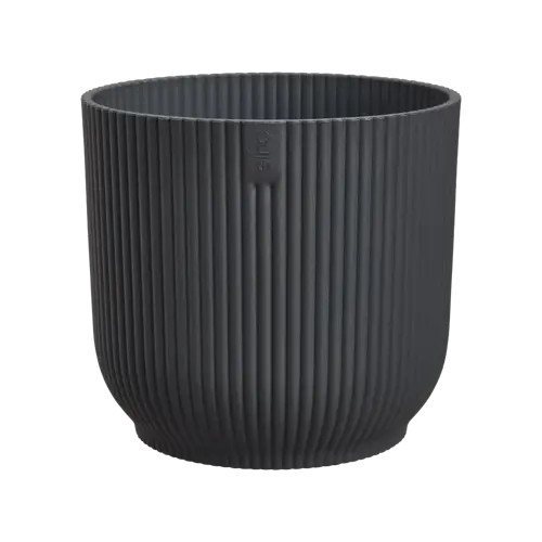 Elho Vibes fold round 9 antraciet - afbeelding 1