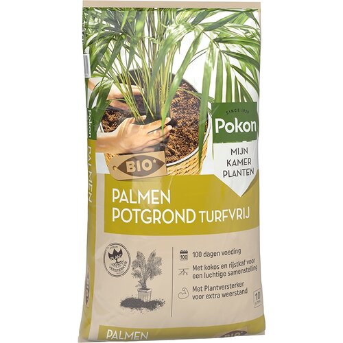 Pokon palmengrond turfvrij 10 liter - afbeelding 1