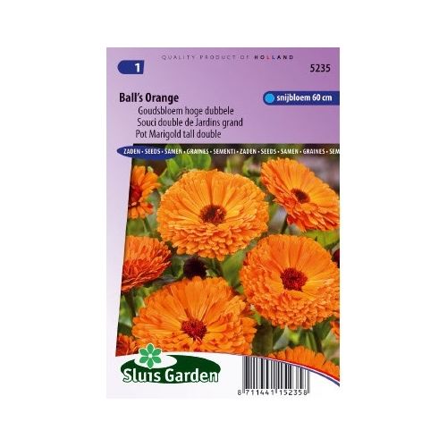 Calendula Officinalis zaden Balls Orange goudsbloem