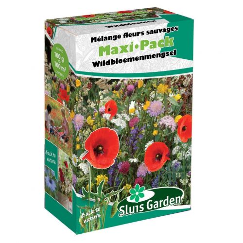 MaxiPack Wildbloemen incl kruiden 100 m²
