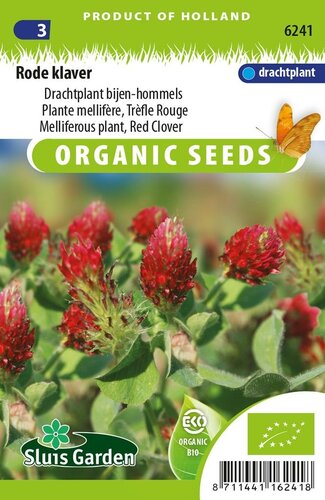 Rode klaver drachtplant zaden