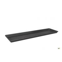 Elho green basic trough saucer 60 living black