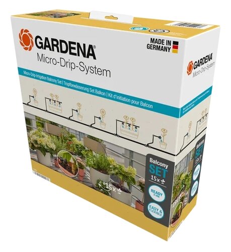 Gardena microdrip start set voor balkon - afbeelding 1