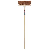 Talen tools bezem 37 cm bruin met steel - afbeelding 2