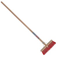 Talen tools onkruidbezem rood/staal incl.steel - afbeelding 2