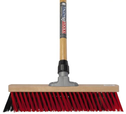 Talen tools X-bezem buiten rood/zwart compleet - afbeelding 1