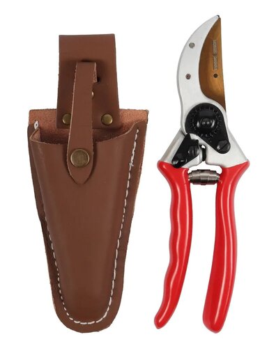 Talen tools snoeischaar met lederen holster