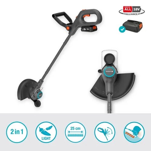 Gardena trimmer easytrim 25/18v set - afbeelding 2