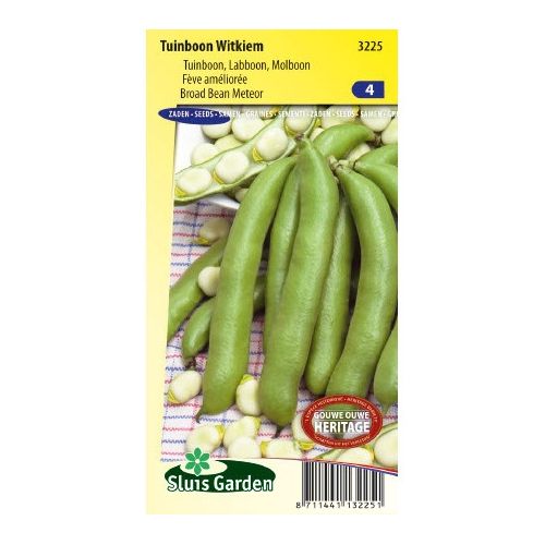 Tuinboon zaden Witkiem 170 gram