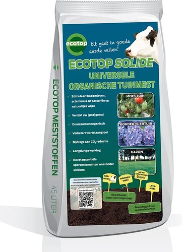 Ecotop tuinmest solide 45 liter
