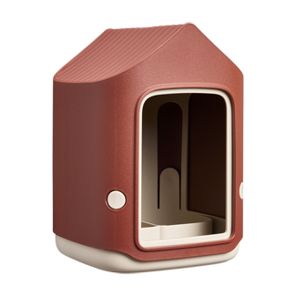 Elho voedersilo cosy 18 cm toscaans rood - afbeelding 2