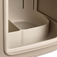 Voedersilo cosy 18 cm beige - afbeelding 3