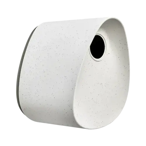 Elho vogelhuis essential 18 cm grijs - afbeelding 2