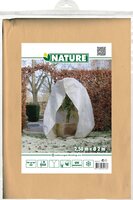 Winterafdekhoes met rits H 250 cm D 200 cm beige