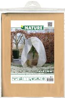 Nature winterafdekhoes met rits H2 m D150 cm beige