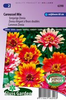 Zinnia Elegans zaden Caroussel mix
